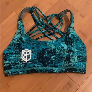 Blue Born Primitive Sports Bra